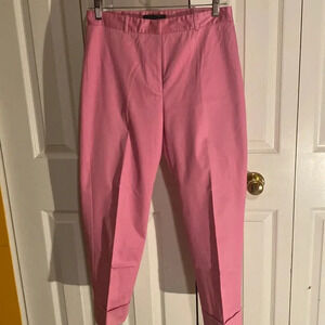 The limited stretch, purple pants, cotton blend, size 8